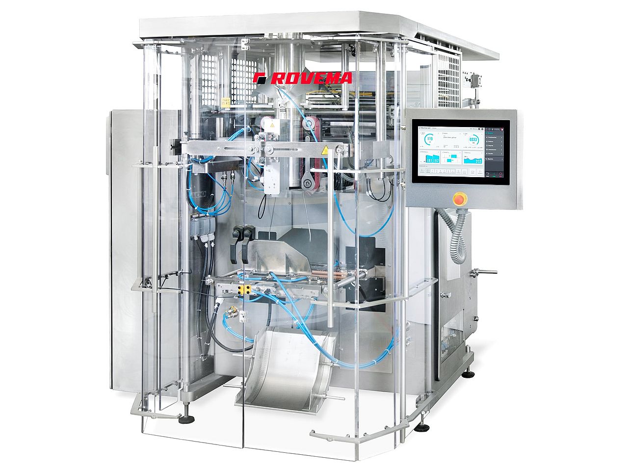 Вертикальная упаковочная машина ROVEMA BVC 400 Frozen